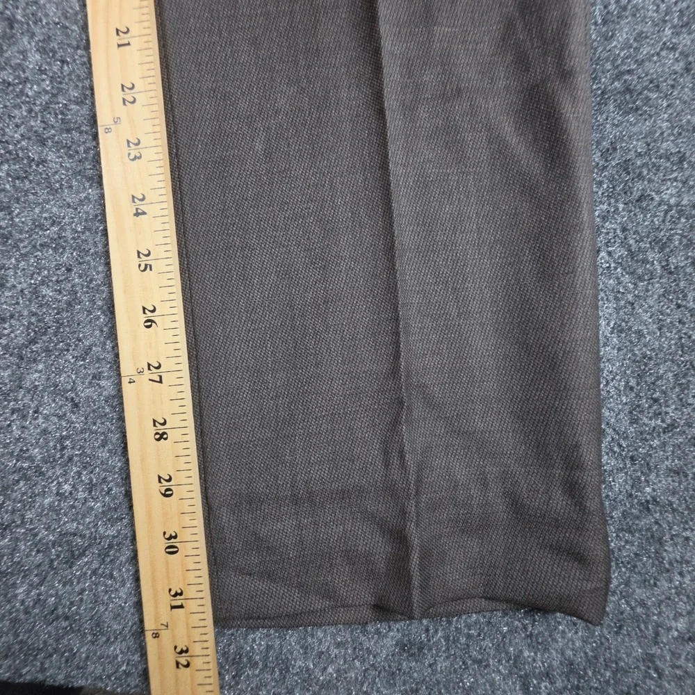 Vince Camuto 100% Wool 2-Piece Suit Men 40R 32Wx31L Brown Modern Fit Textured